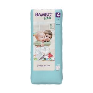 PLENICE Bambo Nature št. 4, L, 7-14 kg, 48 kos/pak