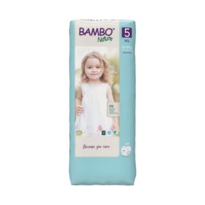 PLENICE Bambo Nature št. 5, XL, 12-18 kg, 44 kos/pak