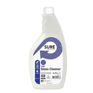 Čistilo za steklo SURE Glass Cleaner, na rastlinski osnovi, z razpršilko, 750 ml